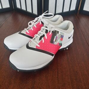 Nike Air Embellish Red/White Women's Golf Shoes Size 9.5 New but No Box